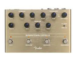 OPEN BOX FENDER DOWNTOWN EXPRESS BASS MULTI EFFECT PEDAL