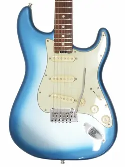 FENDER USA AMERICAN ELITE STRATOCASTER USED ALDER BODY BLUE W/HARD CASE