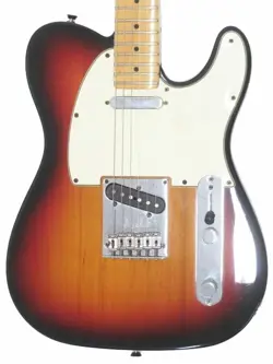 FENDER USA AMERICAN STANDARD TELECASTER USED ALDER BODY SUNBURST W/HARD CASE