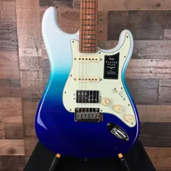 FENDER PLAYER PLUS STRATOCASTER HSS BELAIR BLUE, GIG BAG, FREE SHIP, 636