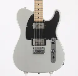 FENDER BLACKTOP TELECASTER HH SILVER ELECTRIC GUITAR FREE SHIPPING FROM JAPAN