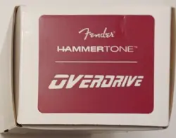 NEW FENDER HAMMERTONE OVERDRIVE GUITAR EFFECT PEDAL UNUSED IN BOX