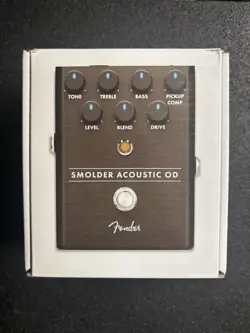 FENDER SMOLDER ACOUSTIC OVERDRIVE GUITAR PEDAL