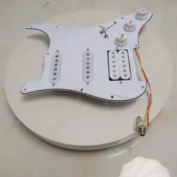 PREWIRED LOADED PICKGUARD SET,SSH ALNICO 5 HUMBUCKER PICKUP FOR FENDER ST GUITAR