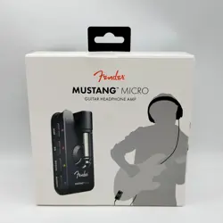FENDER MUSTANG MICRO HEADPHONE AMPLIFIER EXCELLENT CONDITION