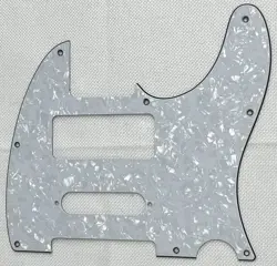 WHITE PEARL FOR FIT FENDER TELE 8 HOLE P90 STRAT PICKUP STYLE GUITAR PICKGUARD