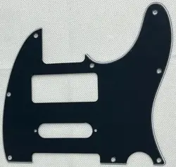 BLACK 3-PLY FOR FIT FENDER TELE 8 HOLE P90 STRAT PICKUP STYLE GUITAR PICKGUARD