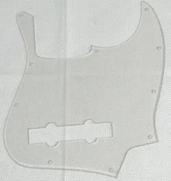 CLEAR TRANSPARENT FOR FIT FENDER JAZZ BASS 5 STRING JB STYLE GUITAR PICKGUARD