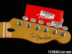 FENDER PLAYER II TELECASTER TELE NECK + TUNERS, ROLLED EDGES, MODERN 