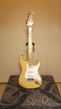 BACCHUS BST-400R BLONDE ELECTRIC GUITAR FENDER STYLE - USED, DISCONTINUED MODEL