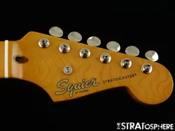 FENDER SQUIER CLASSIC VIBE 50S STRATOCASTER STRAT NECK & TUNERS MAPLE