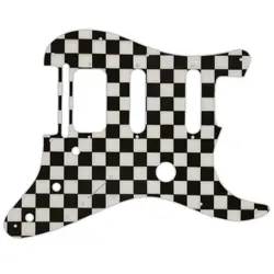 HSS PICKGUARD CHECKERBOARD