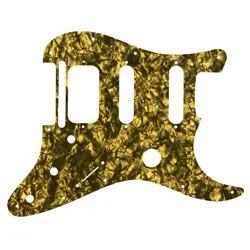 HSS PICKGUARD GOLD