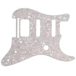 FENDER FISHMAN TRIPLEPLAY STRATOCASTER HSS PICKGUARD WHITE PEARL