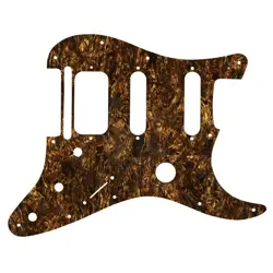 HSS PICKGUARD BROWN