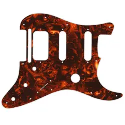 FENDER FISHMAN TRIPLEPLAY STRATOCASTER HSS PICKGUARD FAUX TORTOISE