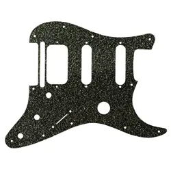 FENDER FISHMAN TRIPLEPLAY STRATOCASTER HSS PICKGUARD BLACK SPARKLE