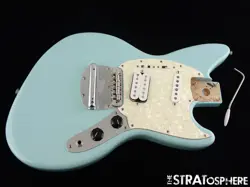FENDER KURT COBAIN JAG-STANG HS GUITAR PARTS LOADED BODY, ALDER SONIC BLUE