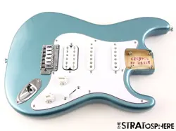FENDER SQUIER AFFINITY STRATOCASTER JUNIOR HSS STRAT LOADED BODY IBM $20 OFF