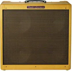 FENDER AMERICAN VINTAGE '59 BASSMAN LACQUERED TWEED TUBE GUITAR AMP COMBO