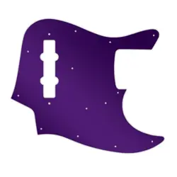 FENDER MADE IN JAPAN JAZZ BASS PICKGUARD PURPLE MIRROR