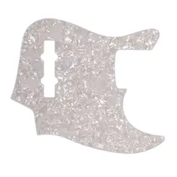FENDER MADE IN JAPAN JAZZ BASS PICKGUARD WHITE PEARL 