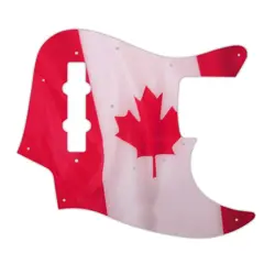 FENDER MADE IN JAPAN JAZZ BASS PICKGUARD CANADIAN FLAG