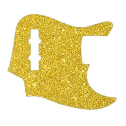 FENDER MADE IN JAPAN JAZZ BASS PICKGUARD GOLD SPARKLE