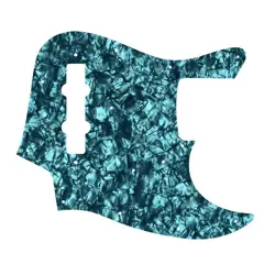 FENDER MADE IN JAPAN JAZZ BASS PICKGUARD AQUA PEARL