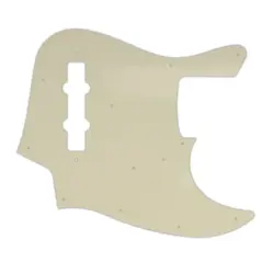 FENDER MADE IN JAPAN JAZZ BASS PICKGUARD PARCHMENT
