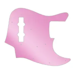 FENDER MADE IN JAPAN JAZZ BASS PICKGUARD PINK MIRROR