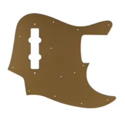 FENDER MADE IN JAPAN JAZZ BASS PICKGUARD GOLD CLEAR GOLD