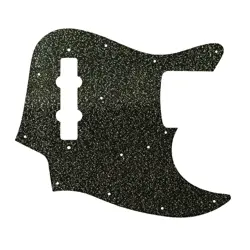 FENDER MADE IN JAPAN JAZZ BASS PICKGUARD BLACK SPARKLE