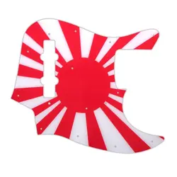 FENDER MADE IN JAPAN JAZZ BASS PICKGUARD JAPANESE FLAG