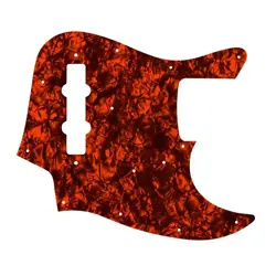 FENDER MADE IN JAPAN JAZZ BASS PICKGUARD ORANGE PEARL