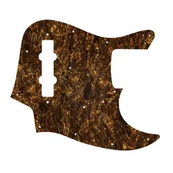 FENDER MADE IN JAPAN JAZZ BASS PICKGUARD BROWN PEARL