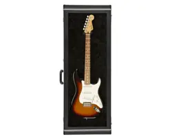 OPEN BOX FENDER GUITAR DISPLAY CASE - BLACK