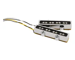 OPEN BOX FENDER COBALT CHROME JAZZ BASS PICKUP SET
