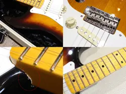 FENDER ERIC JOHNSON STRATOCASTER MAPLE 2-COLOR SUNBURST SAFE DELIVERY FROM JAPAN