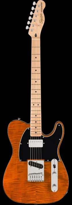 FENDER SQUIER  AFFINITY SERIES™ TELECASTER® FMT SH ELECTRIC GUITAR, MOCHA