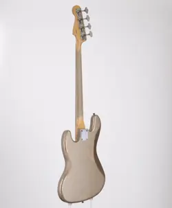FENDER CUSTOM SHOP 1964 JAZZ BASS HEAVY RELIC FADED SHORELINE GOLD SAFE DELIVERY