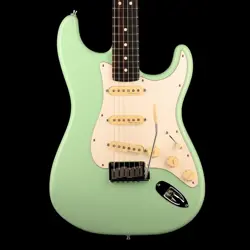 PRE OWNED 2023 FENDER JEFF BECK STRATOCASTER SEAFOAM GREEN WITH OHSC