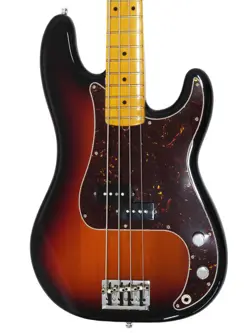 FENDER AMERICAN PROFESSIONAL II PRECISION BASS USED ALDER SUNBURST W/HARD CASE