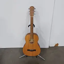 WOODEN FENDER FA-15 3/4 SCALE STEEL ACOUSTIC GUITAR