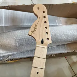 NEW 22 FRET BIG HEAD LEFT HAND ELECTRIC GUITAR NECK MAPLE FOR FENDER ST STYLE
