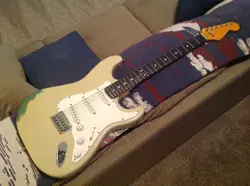 LV CUSTOM SHOP FENDER (ESQUE) WORN RELIC PARTSCASTER / STRATOCASTER