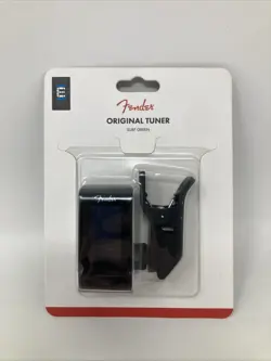 FENDER ORIGINAL TUNER CLIP-ON TUNER FOR GUITAR, BASS, UKE, VIOLIN, SURF GREEN