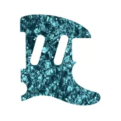 FENDER CLASSIC PLAYER TRIPLE TELECASTER PICKGUARD AQUA PEARL