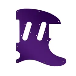 FENDER CLASSIC PLAYER TRIPLE TELECASTER PICKGUARD PURPLE MIRROR