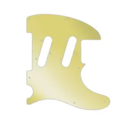 FENDER CLASSIC PLAYER TRIPLE TELECASTER PICKGUARD GOLD MIRROR